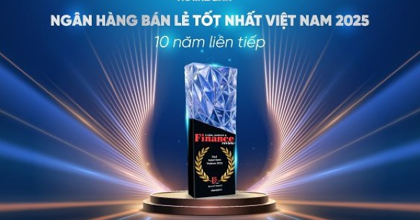 VietinBank 10 năm liên tiếp giữ vững danh hiệu 'Ngân hàng bán lẻ tốt nhất Việt Nam'