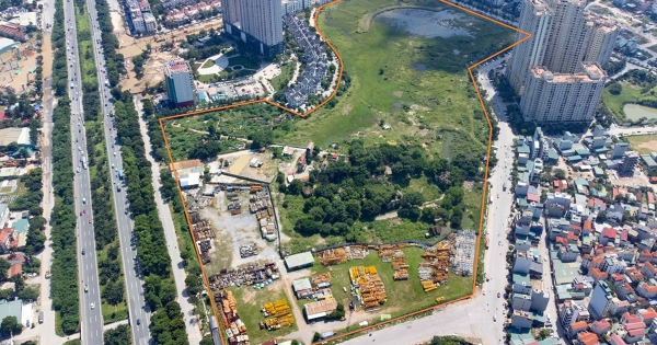 [Photostory] Khu đất sẽ xây thêm nhiều cao ốc tại KĐT Nam An Khánh