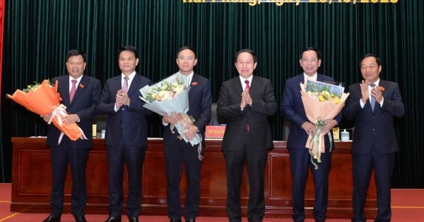 Hải Phòng có thêm hai phó chủ tịch thành phố