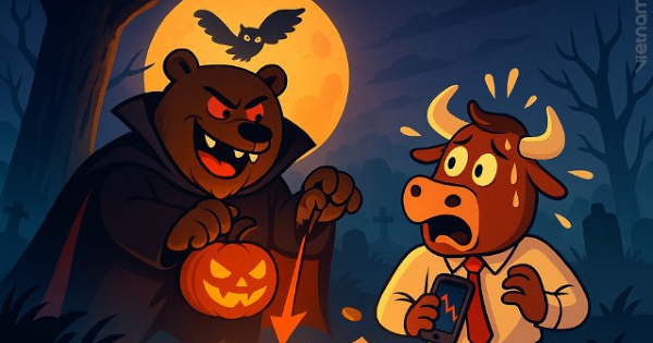 VN-Index giảm 30 điểm, kết thúc tháng 10 dưới mốc 1.640