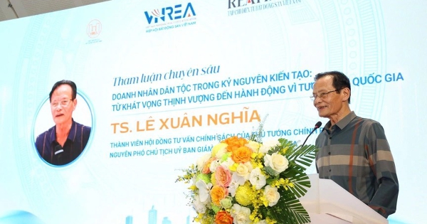 TS Lê Xuân Nghĩa: Thế giới biết đến DN Việt chủ yếu trong lĩnh vực xuất khẩu nhưng thực tế nhiều ngành là 'xuất khẩu hộ'