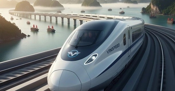 VinSpeed đề xuất vận hành thương mại đường sắt tốc độ cao Hà Nội - Quảng Ninh từ 2028