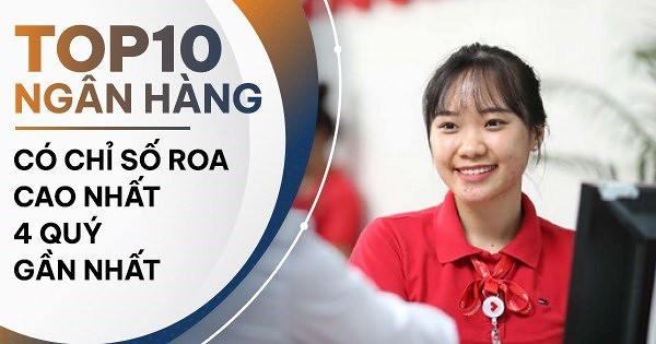 TOP 10 ngân hàng có ROA cao nhất 9 tháng đầu năm 2025: Techcombank, HDBank, MB dẫn đầu