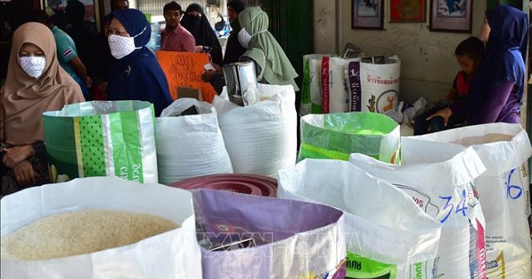 Giá gạo Thái Lan bật lên mức cao nhất bốn tháng do lo ngại nguồn cung