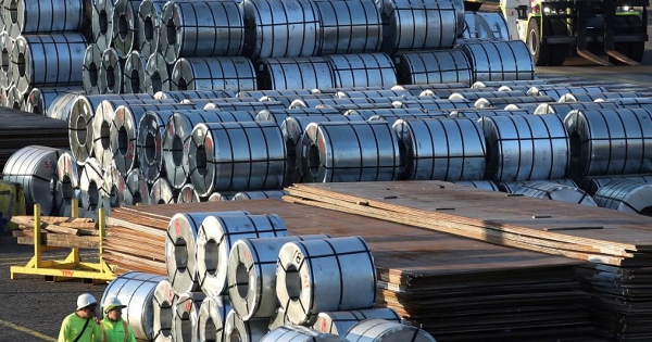 Xuất khẩu thép của Trung Quốc tăng 6,5% trong 10 tháng 2025