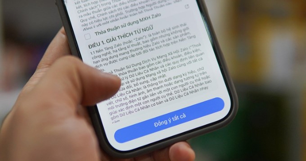 Yêu cầu Zalo điều chỉnh thỏa thuận, không buộc người dùng 'phải đồng ý'