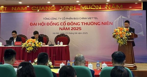ĐHCĐ Viettel Post: Chia cổ tức 10,81% bằng tiền, lợi nhuận quý I khoảng 80 tỷ đồng