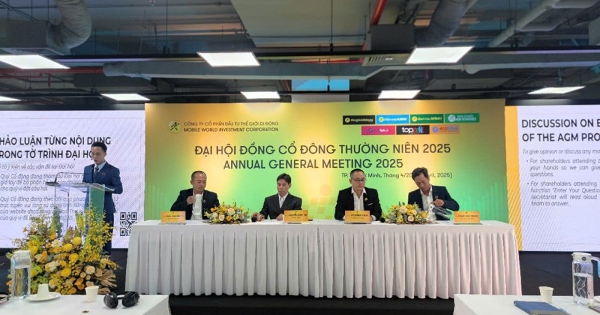 [LIVE] ĐHĐCD MWG: Nếu thị trường đi ngang, chúng tôi vẫn tăng trưởng