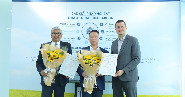 Tập đoàn TH có 2 công ty thành viên được cấp Chứng nhận trung hoà carbon quốc tế