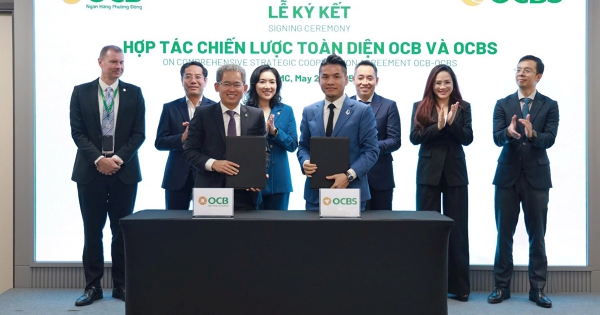 OCB ký kết hợp tác chiến lược toàn diện cùng Công ty Chứng khoán OCBS