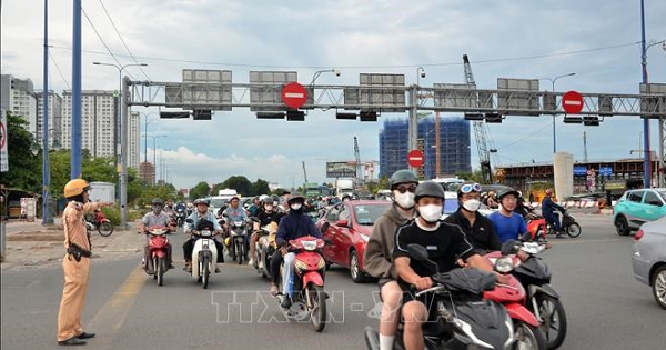Cửa ngõ TP HCM thông thoáng trong ngày cuối kỳ nghỉ lễ 30/4-1/5