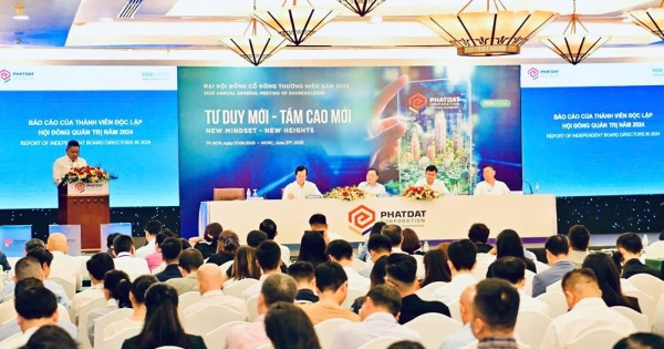 ĐHĐCĐ Phát Đạt: Đã có quỹ đất hơn 100 ha sẵn sàng kinh doanh, Chủ tịch hé lộ về thị trường mục tiêu sắp tới