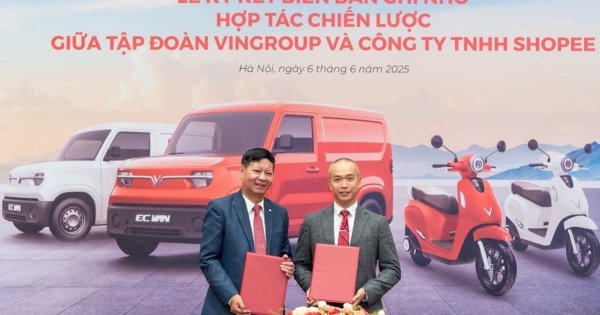 Vingroup và Shopee hợp tác phát triển hạ tầng giao nhận và tủ khóa thông minh