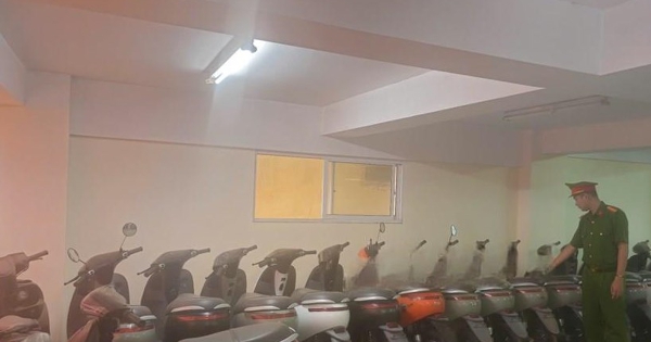 Triệt phá đường dây sản xuất, buôn bán xe máy điện giả nhãn hiệu liên tỉnh