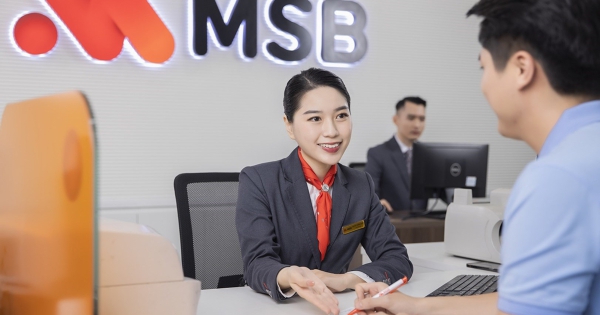 MSB công bố kết quả kinh doanh bán niên