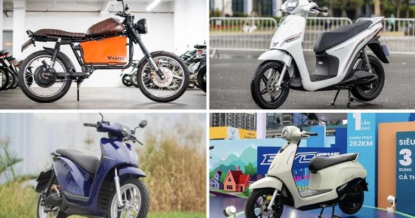 Các mẫu xe máy điện có quãng đường hơn 200 km tại Việt Nam