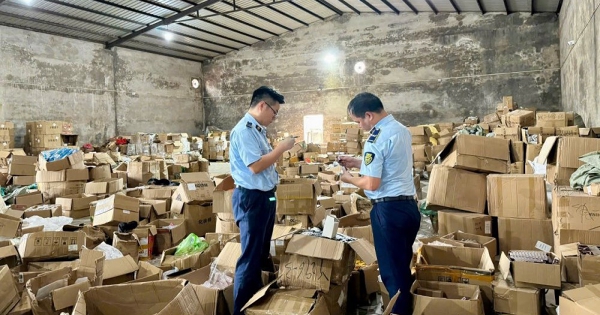 Phát hiện kho hàng hơn 47.000 sản phẩm nhập lậu tinh vi từ Trung Quốc