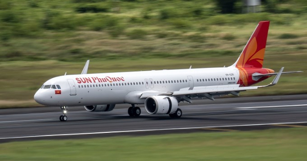 Sun PhuQuoc Airways đón máy bay đầu tiên