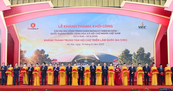 Vingroup đồng loạt khánh thành, khởi công 6 công trình trọng điểm chào mừng 80 năm Quốc khánh
