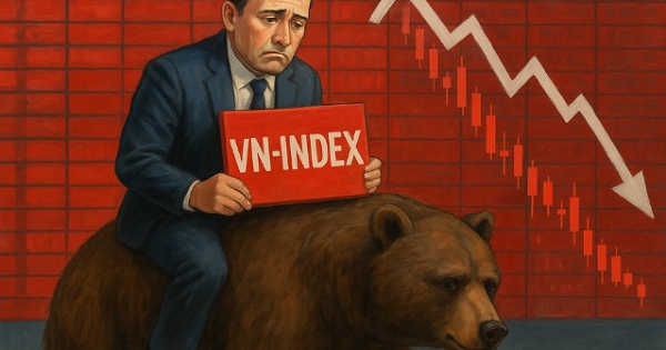 Thị trường chứng khoán đỏ lửa, VN-Index giảm gần 10 điểm