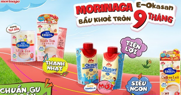Cải tiến mới tiện lợi, siêu ngon, chuẩn gu mẹ bầu từ Morinaga E-Okasan
