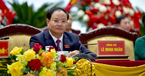 Ông Lê Minh Ngân giữ chức Bí thư Tỉnh uỷ Lai Châu