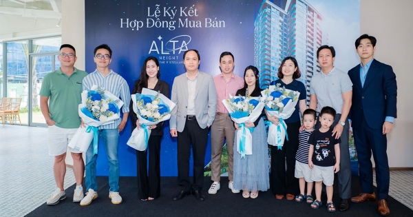 SonKim Land chính thức ký kết hợp đồng mua bán Alta Height tại The 9 Stellars