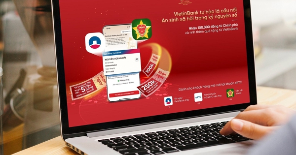 Nhận quà từ Chính phủ – Niềm vui nhân đôi cùng VietinBank