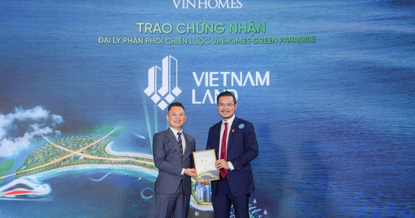 Vietnam Land làm đại lý phân phối Vinhomes Green Paradise