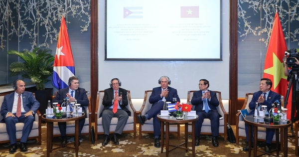 Thủ tướng đề nghị Cuba hợp tác về công nghệ sinh học - dược phẩm, mở đường bay thẳng tới Việt Nam