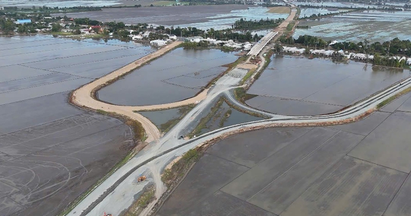 Cao tốc Châu Đốc - Cần Thơ - Sóc Trăng thành hình