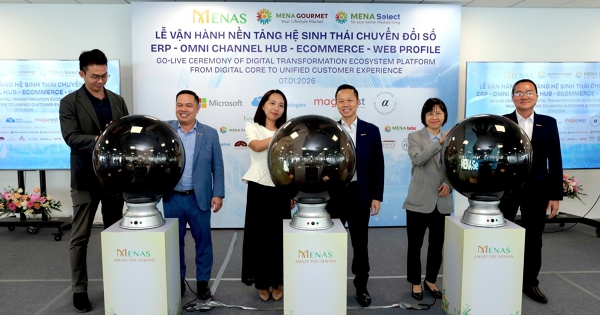 Menas Group vận hành hệ sinh thái số đa ngành, thiết lập chuẩn mực mới về tốc độ và năng lực quản trị