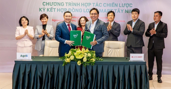 AgriS ký kết hợp tác cùng LOTTE MART