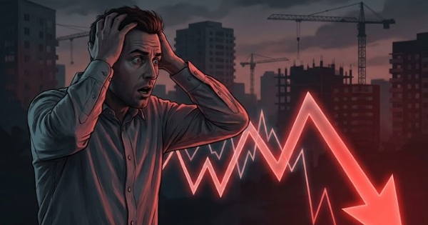 Cổ phiếu bất động sản đồng loạt lao dốc, nhiều mã rơi về vùng đáy nửa năm