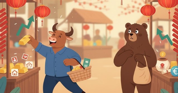 Đầu năm, nhà đầu tư nên nắm tiền, vàng hay giải ngân cổ phiếu?