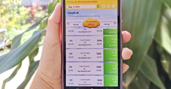 'Cháy' vé máy bay đến TP HCM sau Tết