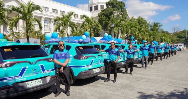 2.500 xe điện VinFast chạy taxi lăn bánh tại Philppines