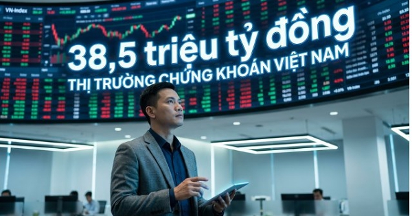 Bài toán 38,5 triệu tỷ đồng vốn: Vì sao thị trường chứng khoán buộc phải lớn lên?