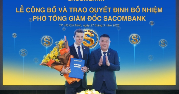 Cố vấn Cấp cao của LPBank sang làm Phó Tổng Giám đốc Sacombank