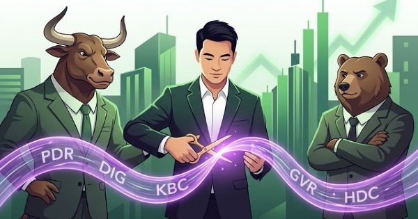 VN-Index hồi phục 28 điểm, nhiều cổ phiếu bất động sản tăng trần