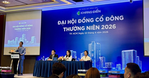 ĐHĐCĐ Khang Điền: Đang cân nhắc một số dự án BT, chuẩn bị đưa hơn 6.000 sản phẩm ra thị trường đến năm 2028, hoàn thiện pháp lý quỹ đất 400 ha