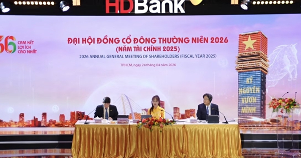 [LIVE] ĐHĐCĐ HDBank: Mục tiêu tăng 41% lợi nhuận trong năm 2026, dự kiến tăng tỷ lệ sở hữu tại HDS