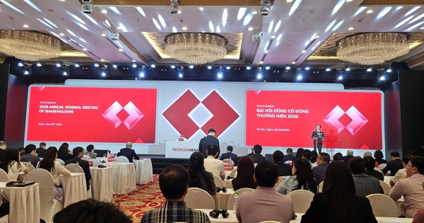 ĐHĐCĐ Techcombank: Phát hành cổ phiếu thưởng 60%, chia cổ tức 7%, mở rộng thêm mảng hạ tầng trong 2026