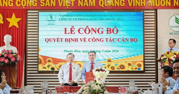 Cao su Phước Hòa có tân Tổng Giám đốc
