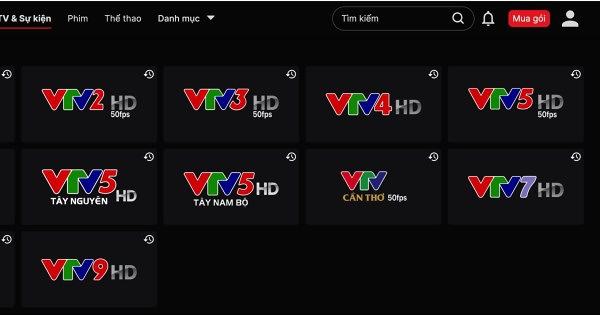 Một số kênh VTV bất ngờ biến mất trên các ứng dụng truyền hình, vì sao?