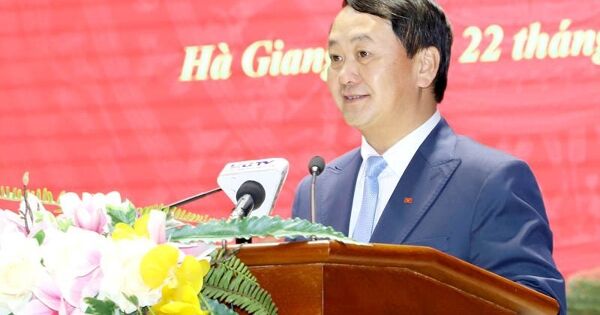 Ông Hầu A Lềnh làm Bí thư Tỉnh uỷ Hà Giang