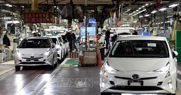 Sản lượng ô tô của Thái Lan giảm xuống mức thấp nhất trong 4 năm