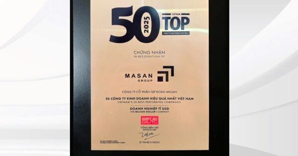 Chiến lược kinh doanh hiệu quả, Masan vào TOP 50 Công ty kinh doanh hiệu quả nhất Việt Nam 2025
