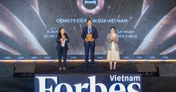 Vinamilk đứng đầu Top 25 Thương hiệu dẫn đầu 2025 của Forbes Việt Nam