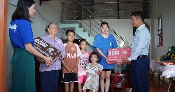 Vinamilk cùng cộng đồng viết tiếp hành trình sẻ chia